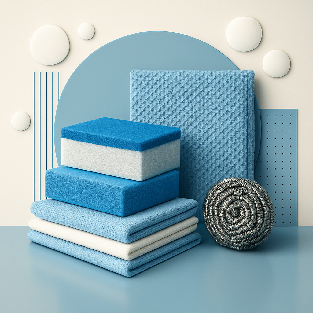 Губки, ганчірки, мікрофібри