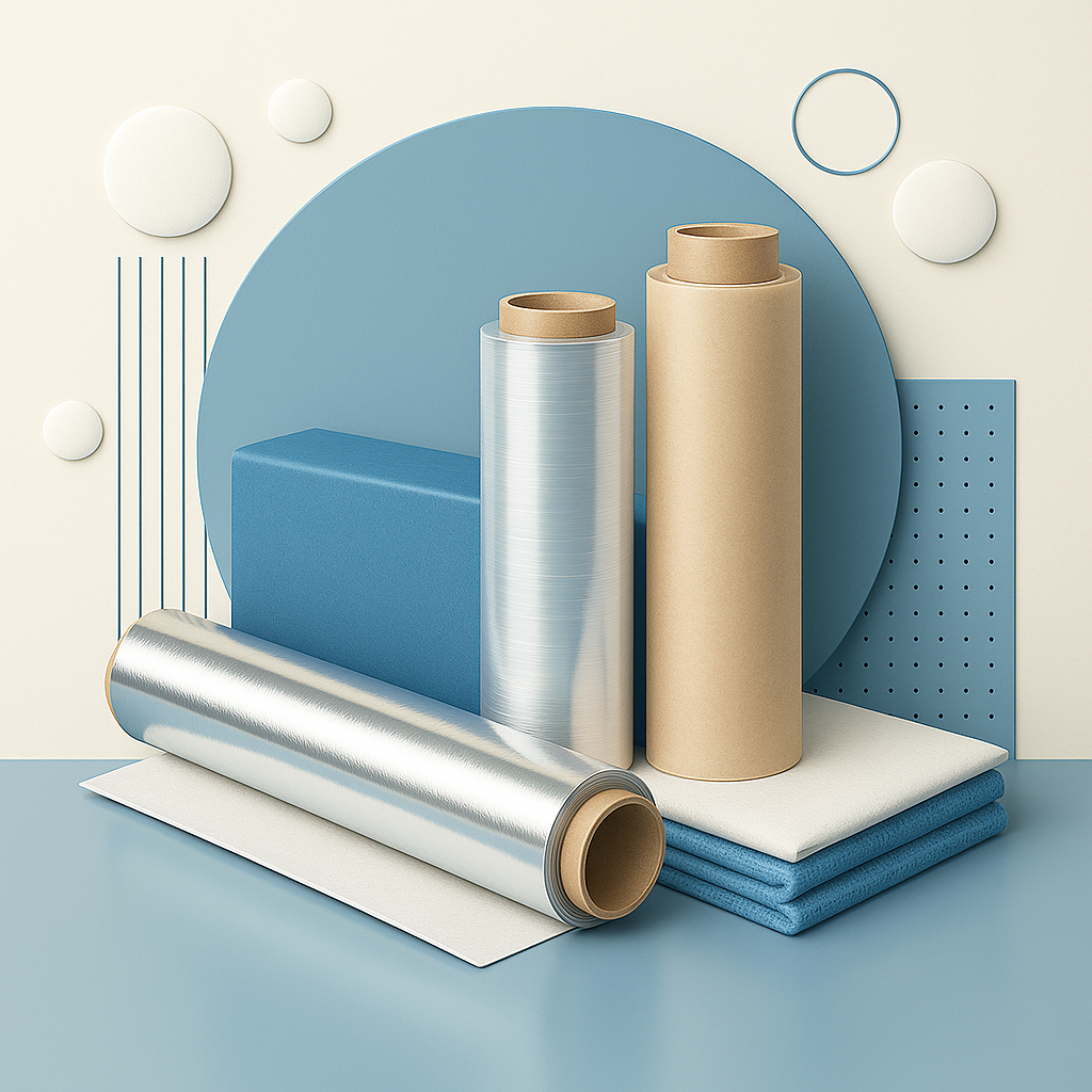 Кухонна фольга, плівка і пергамент