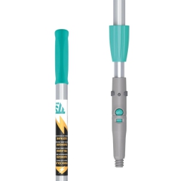 Рукоятка алюмінієва телескопічна з 2-х частин 2м - foto 2