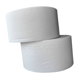 Туалетний папір джамбо 2 шар білий 130м  - foto 3