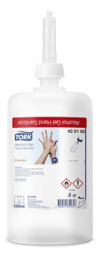 Tork Спиртовий гель для дезінфекції рук, 1л, S1