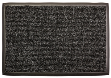 Поляна, брудоочисний килим, 1,9 * 1,83 м, сірий з срібною ниткою (вітрина)